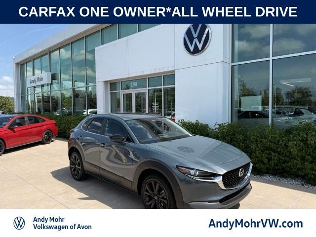 2024 Mazda Mazda CX-30 2.5 S Carbon Edition in Machine Gray Metallic — front three-quarter view